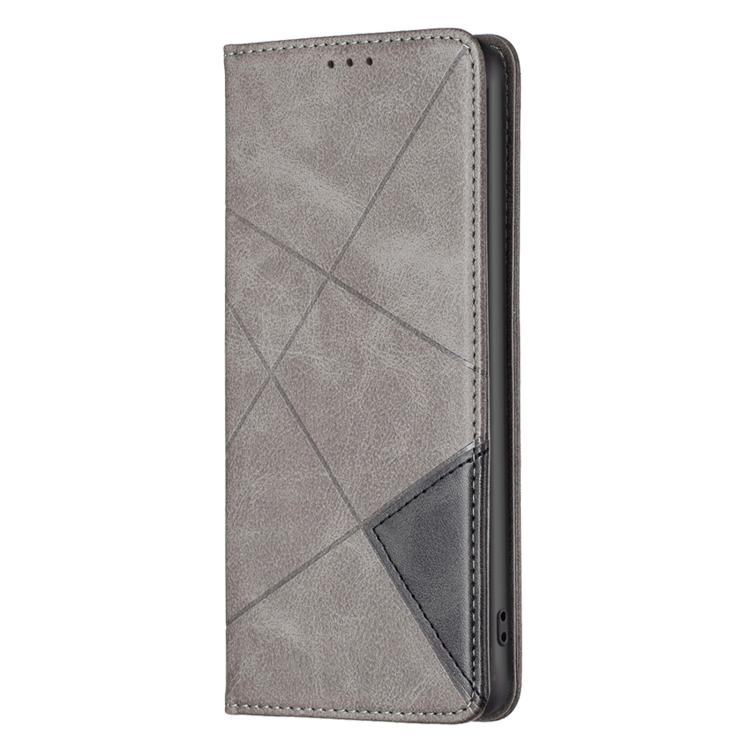 For Redmi K90 / Poco F8 Pro 5G Rhombus Texture Magnetic Leather Phone Case