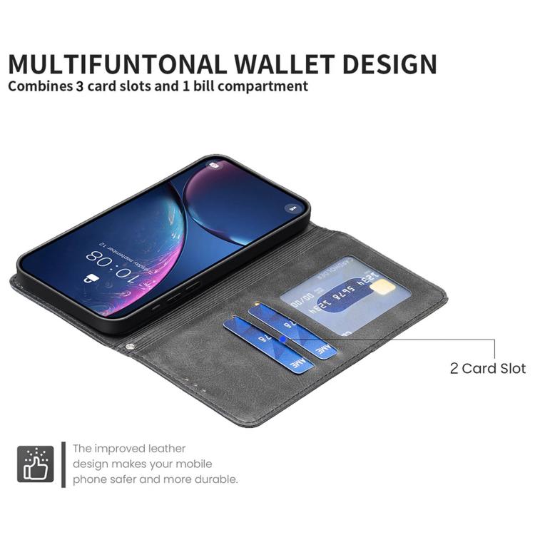 For Redmi 15a 5G Rhombus Texture Magnetic Leather Phone Case