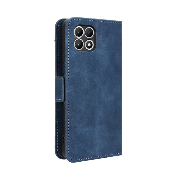 For T-Mobile Revvl 7 5G Skin Feel Calf Texture Card Slots Leather Phone Case