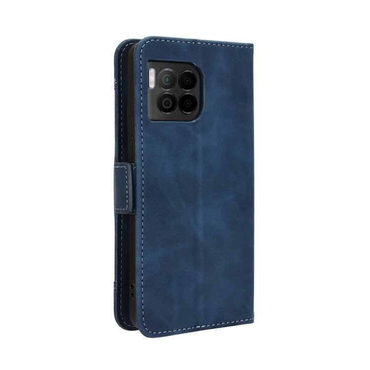 For T-Mobile Revvl 7 Pro 5G Skin Feel Calf Texture Card Slots Leather Phone Case