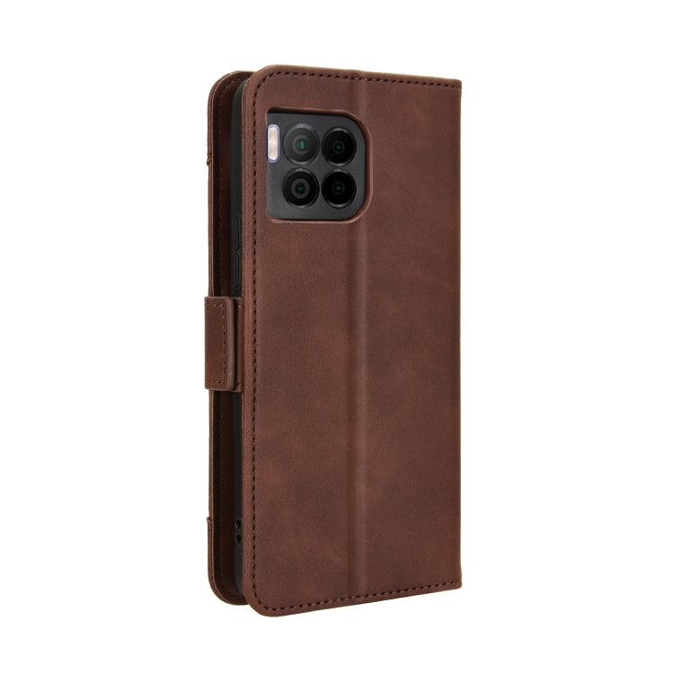 For T-Mobile Revvl 7 Pro 5G Skin Feel Calf Texture Card Slots Leather Phone Case