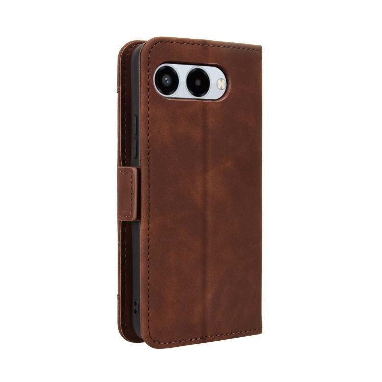 For T-Mobile Revvl 8 5G Skin Feel Calf Texture Card Slots Leather Phone Case