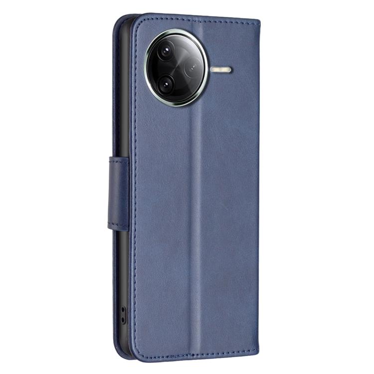 For Redmi K80 / K80 Pro Lambskin Texture Pure Color Flip Leather Phone Case
