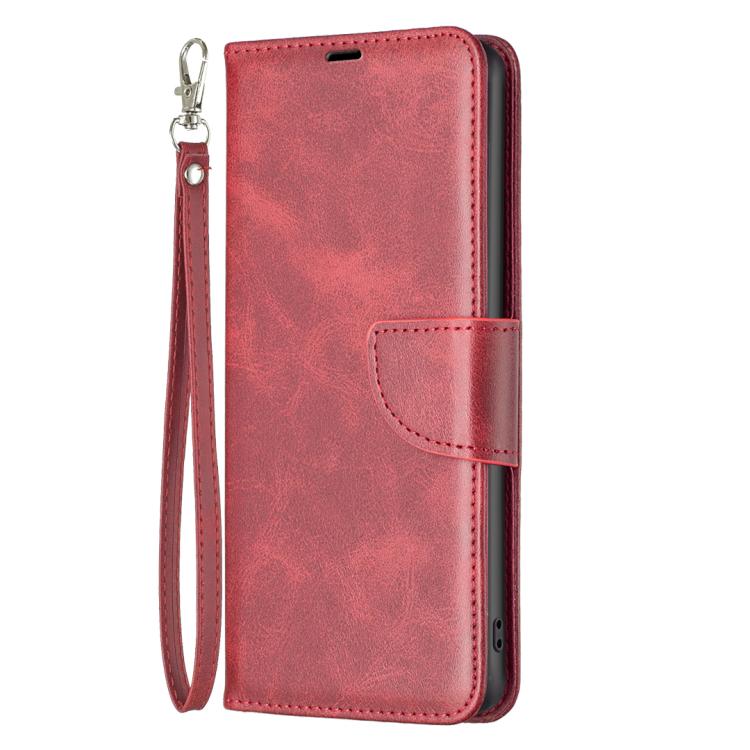 For Redmi K80 / K80 Pro Lambskin Texture Pure Color Flip Leather Phone Case
