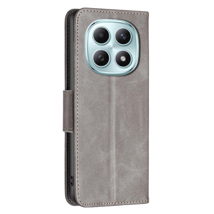 For Redmi Note 15 5G Global 164mm Lambskin Texture Pure Color Flip Leather Phone Case