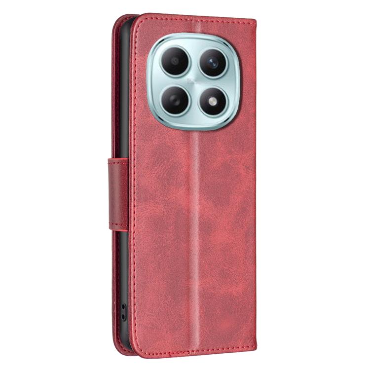 For Redmi Note 15 5G Global 164mm Lambskin Texture Pure Color Flip Leather Phone Case