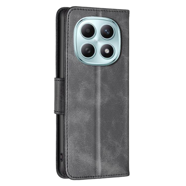 For Redmi Note 15 5G Global 164mm Lambskin Texture Pure Color Flip Leather Phone Case