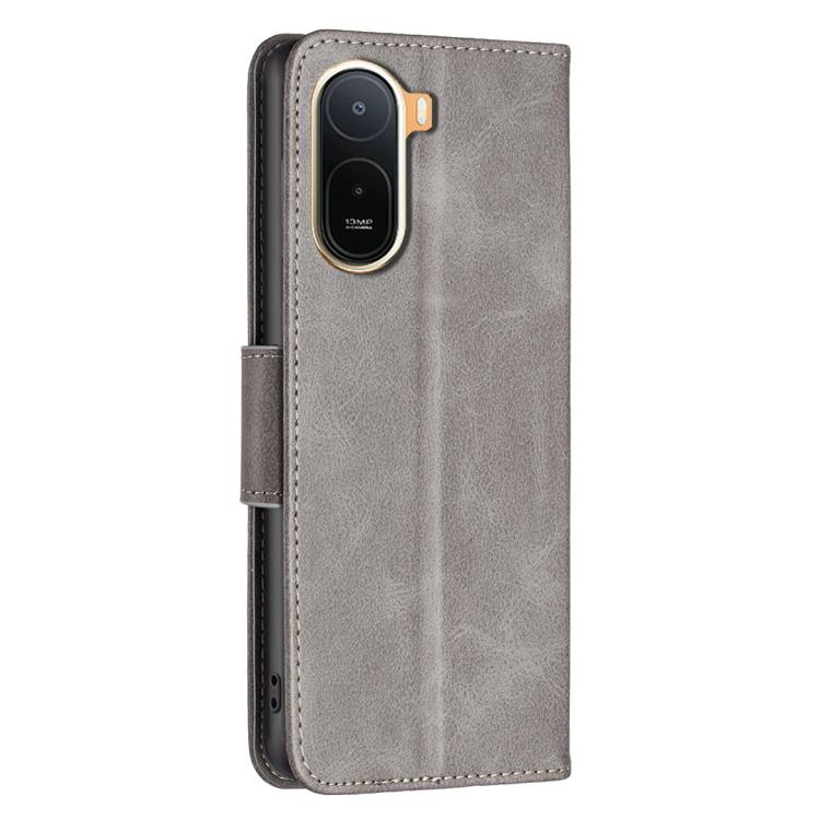 For Redmi A7 Pro 171mm / Poco C85x 5G Lambskin Texture Pure Color Flip Leather Phone Case