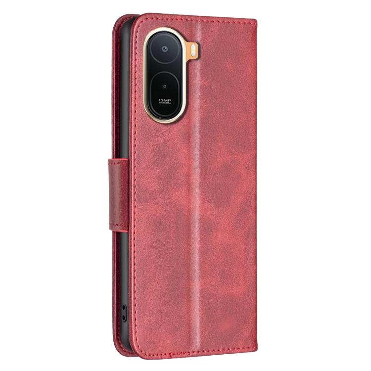 For Redmi A7 Pro 171mm / Poco C85x 5G Lambskin Texture Pure Color Flip Leather Phone Case