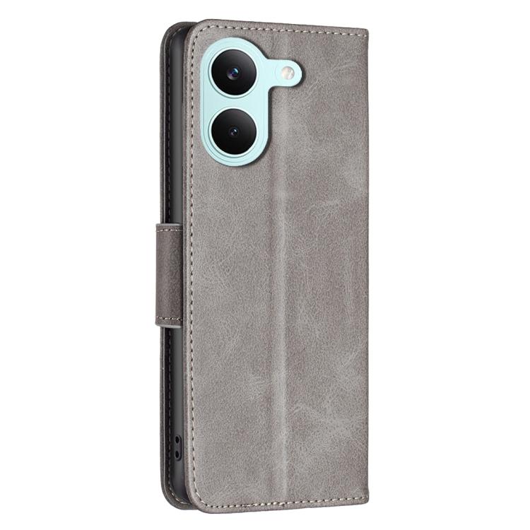For Redmi Tubo 5 / Poco X8 Pro 5G Lambskin Texture Pure Color Flip Leather Phone Case