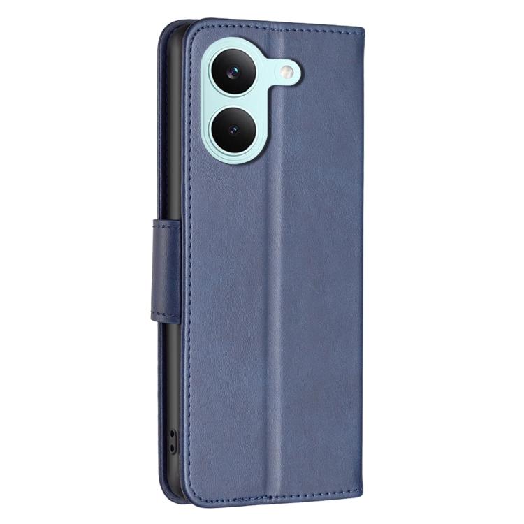 For Redmi Tubo 5 / Poco X8 Pro 5G Lambskin Texture Pure Color Flip Leather Phone Case