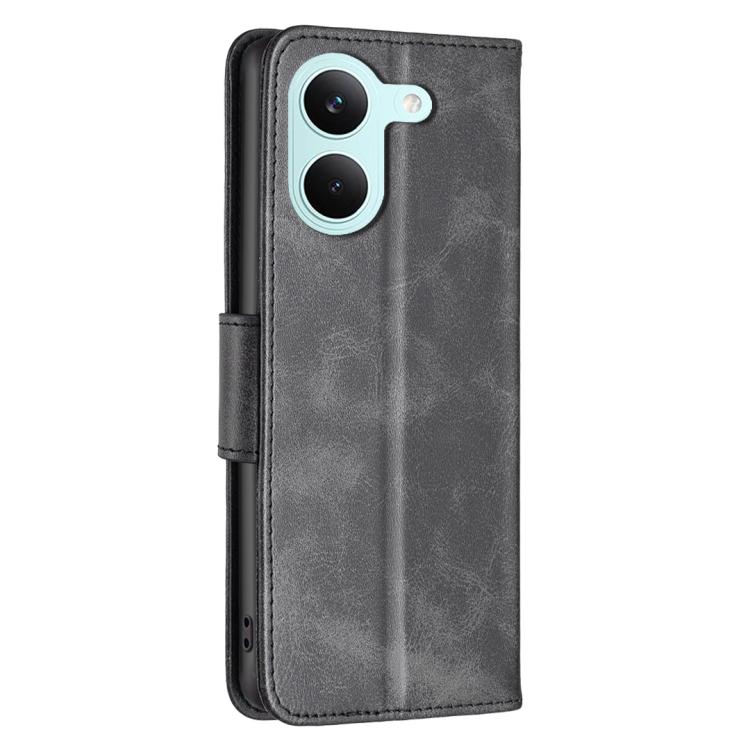 For Redmi Tubo 5 / Poco X8 Pro 5G Lambskin Texture Pure Color Flip Leather Phone Case