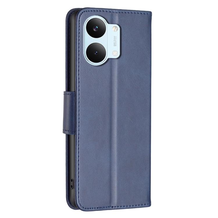 For Redmi Tubo 5 Max / Poco X8 Pro Max Lambskin Texture Pure Color Flip Leather Phone Case