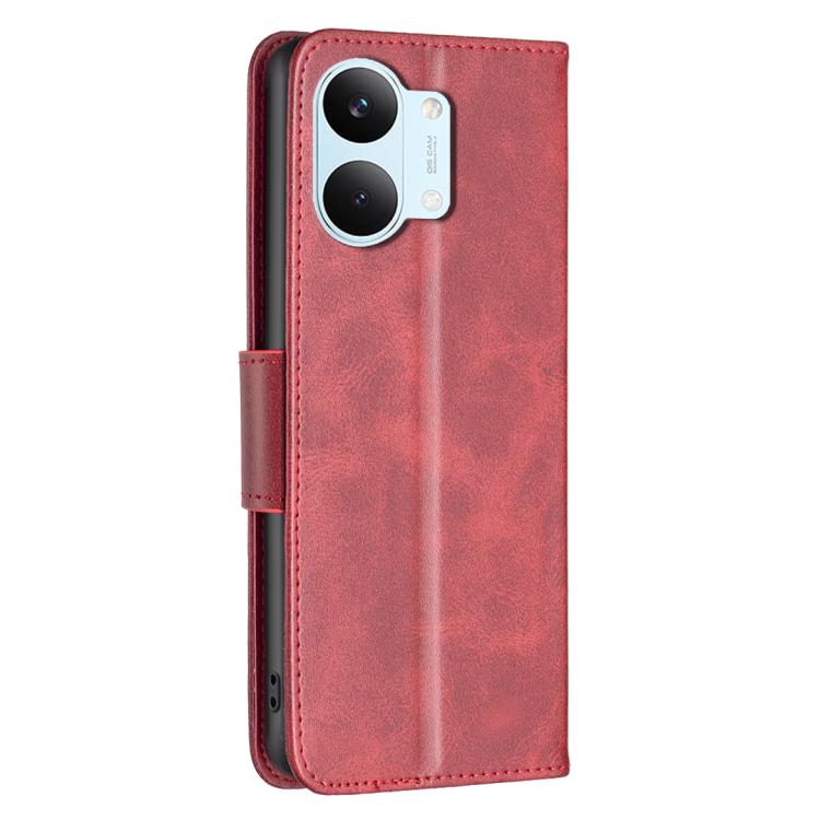 For Redmi Tubo 5 Max / Poco X8 Pro Max Lambskin Texture Pure Color Flip Leather Phone Case