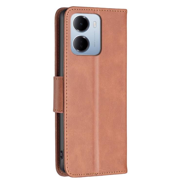 For Redmi 15a 5G Lambskin Texture Pure Color Flip Leather Phone Case