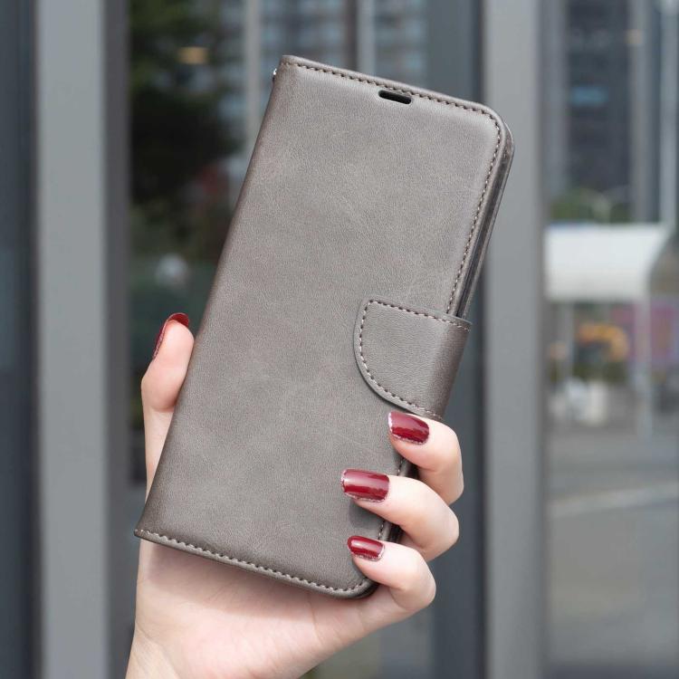 For Redmi 15a 5G Lambskin Texture Pure Color Flip Leather Phone Case