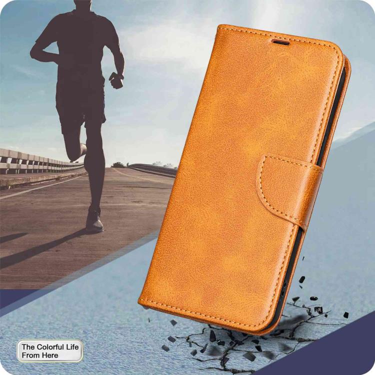 For Redmi 15a 5G Lambskin Texture Pure Color Flip Leather Phone Case
