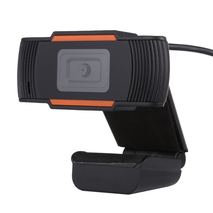 1080P 30fps HD Computer Camera Integrated Microphone USB Web Cam - Black