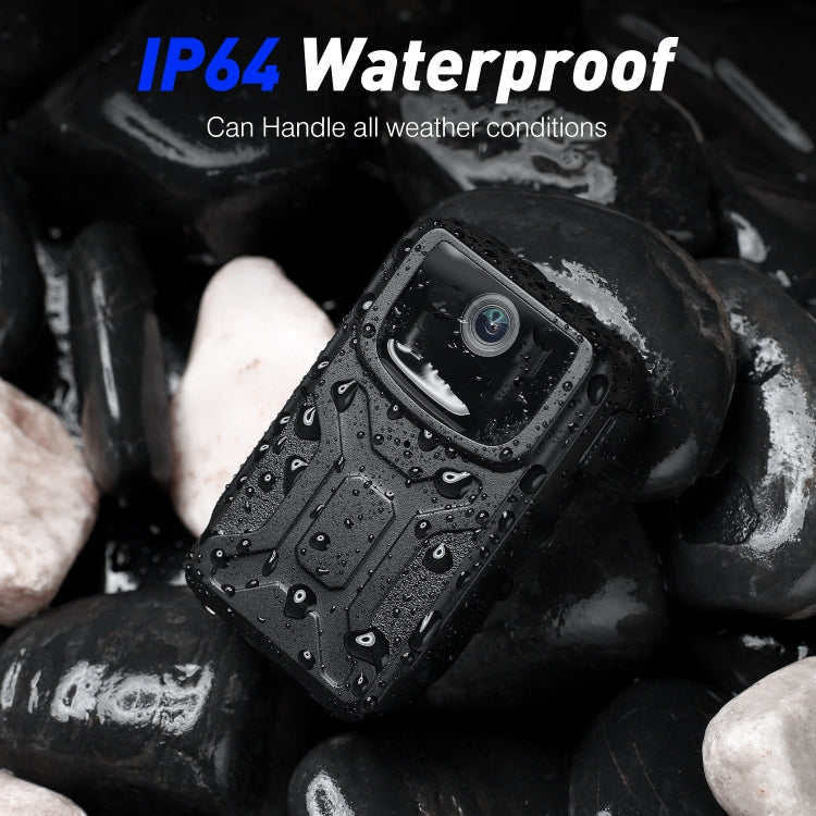 860B 1080P 140 Degree Wide Angle Wearable Portable Mini Camera - Black