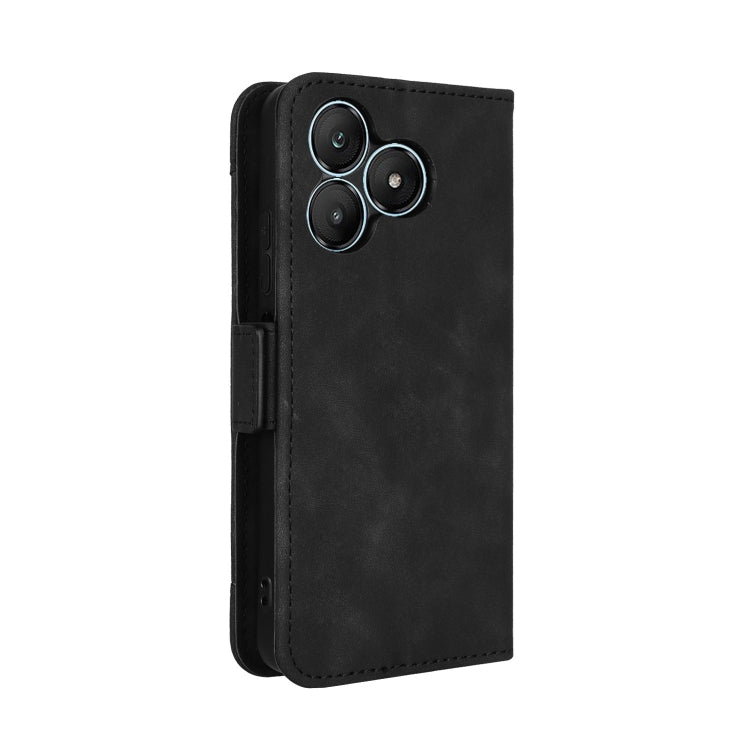 For Wiko T20 Skin Feel Calf Texture Card Slots Leather Phone Case
