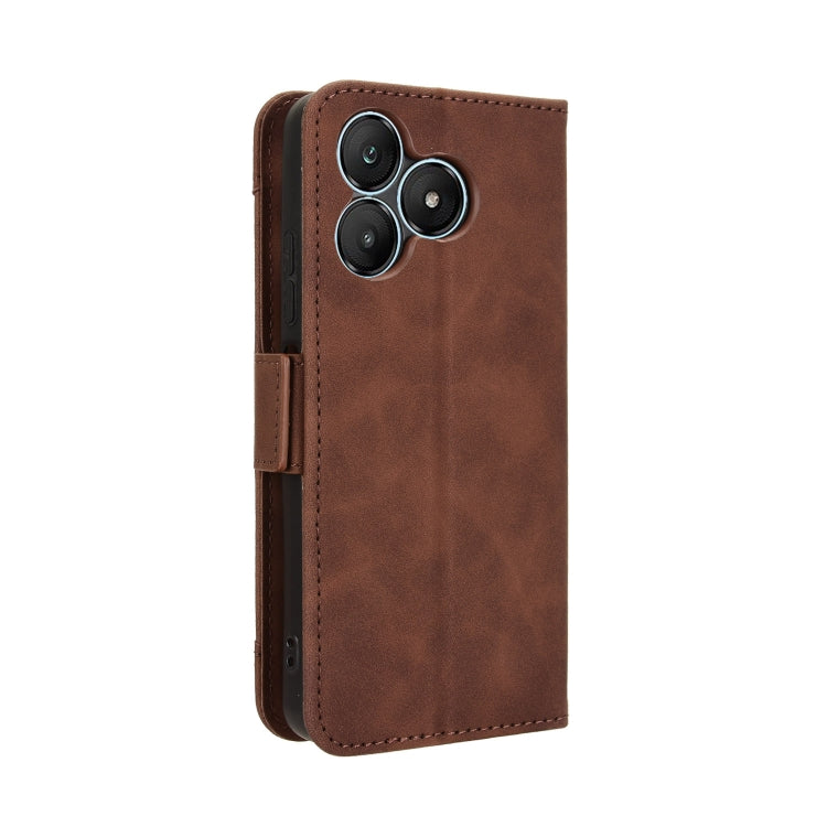 For Wiko T20 Skin Feel Calf Texture Card Slots Leather Phone Case