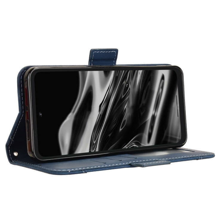 For XReal Beam Pro Skin Feel Calf Texture Card Slots Leather Phone Case