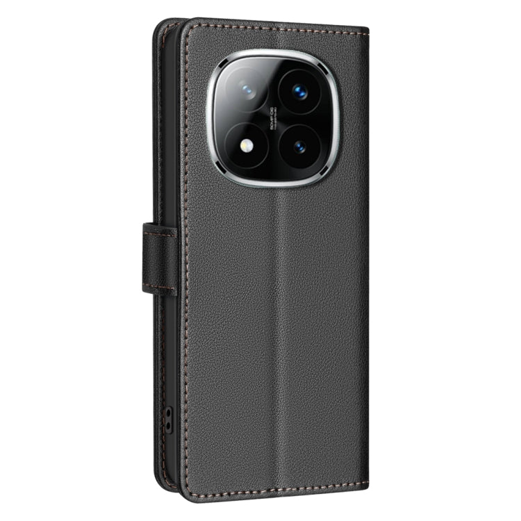 For Redmi Note 14 Pro 5G / Note 14 Pro+ 5G  Litchi Texture RFID Anti-theft Leather Phone Case