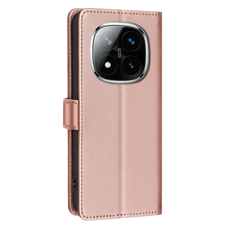 For Redmi Note 14 Pro 5G / Note 14 Pro+ 5G  Litchi Texture RFID Anti-theft Leather Phone Case