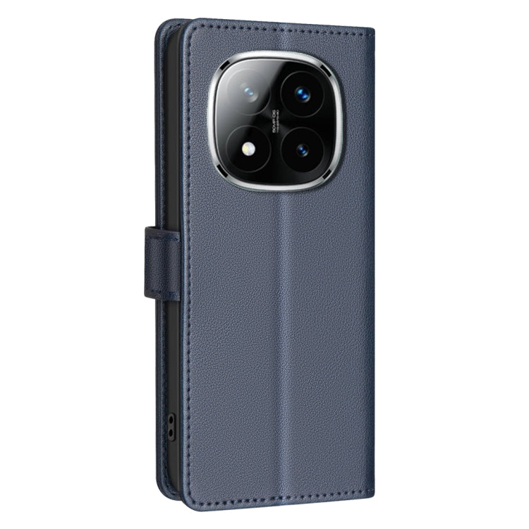 For Redmi Note 14 Pro 5G / Note 14 Pro+ 5G  Litchi Texture RFID Anti-theft Leather Phone Case