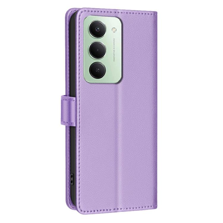 For Redmi 15 5G Global / 15 4G SEA 169.5mm Litchi Texture RFID Anti-theft Leather Phone Case