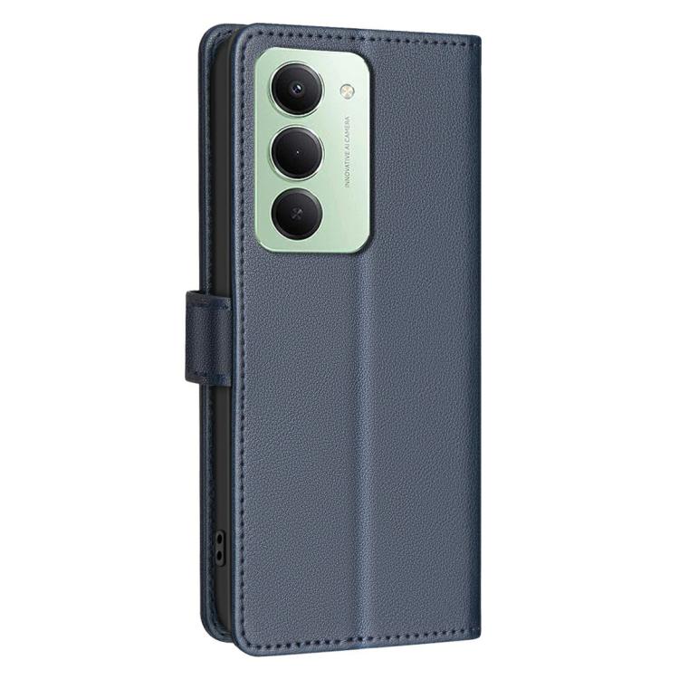 For Redmi 15 5G Global / 15 4G SEA 169.5mm Litchi Texture RFID Anti-theft Leather Phone Case