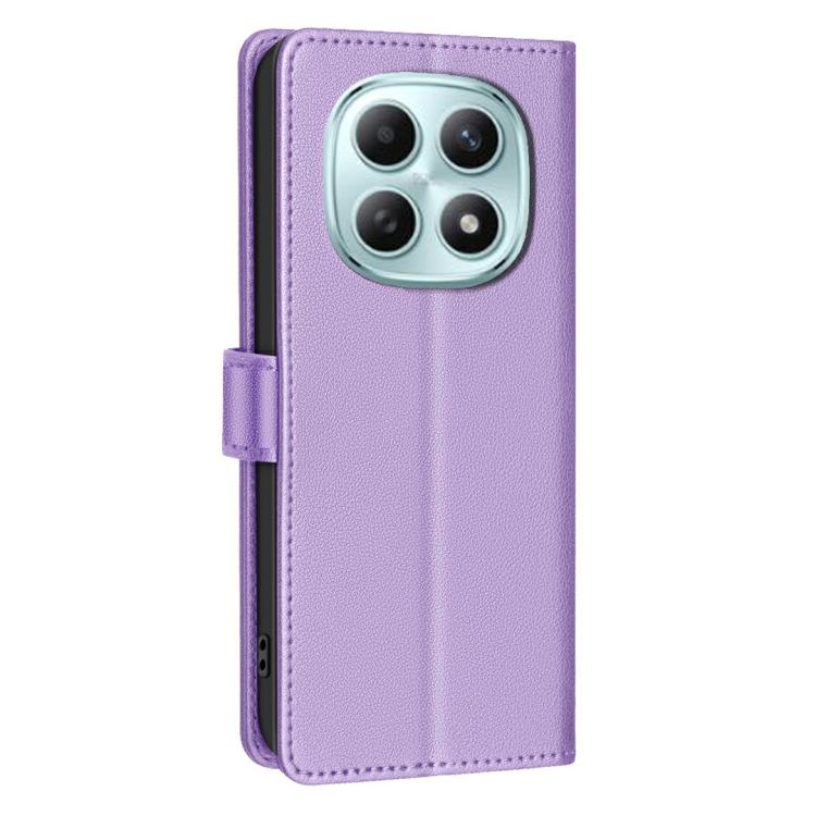 For Redmi Note 15 Pro 4G Global 163.2mm Litchi Texture RFID Anti-theft Leather Phone Case