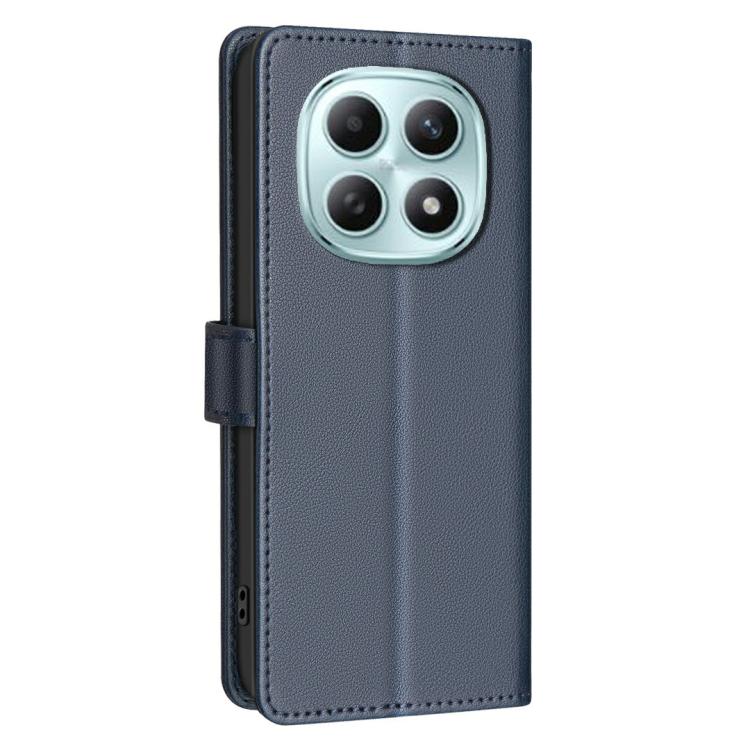 For Redmi Note 15 Pro 4G Global 163.2mm Litchi Texture RFID Anti-theft Leather Phone Case