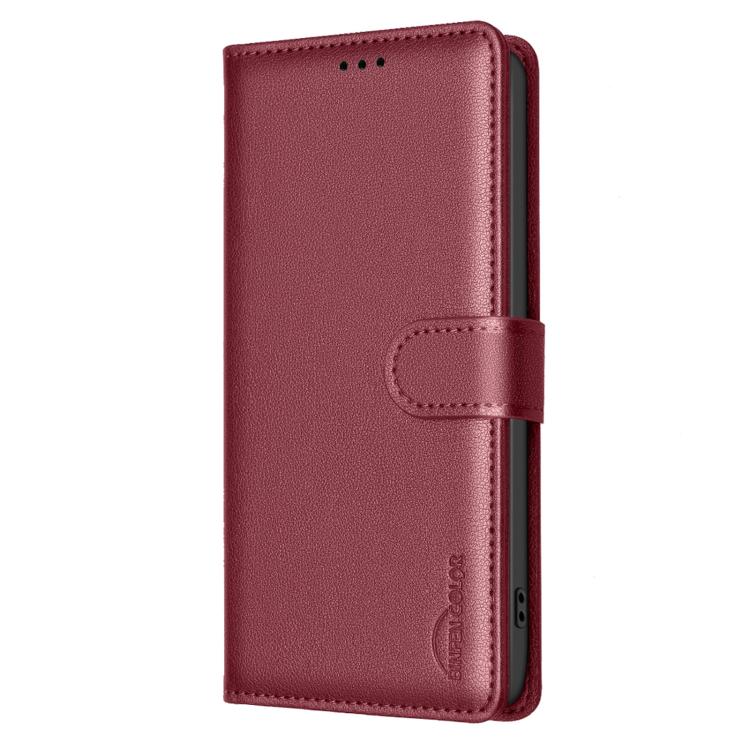 For Redmi K90/Poco F8 Pro Litchi Texture RFID Anti-theft Leather Phone Case