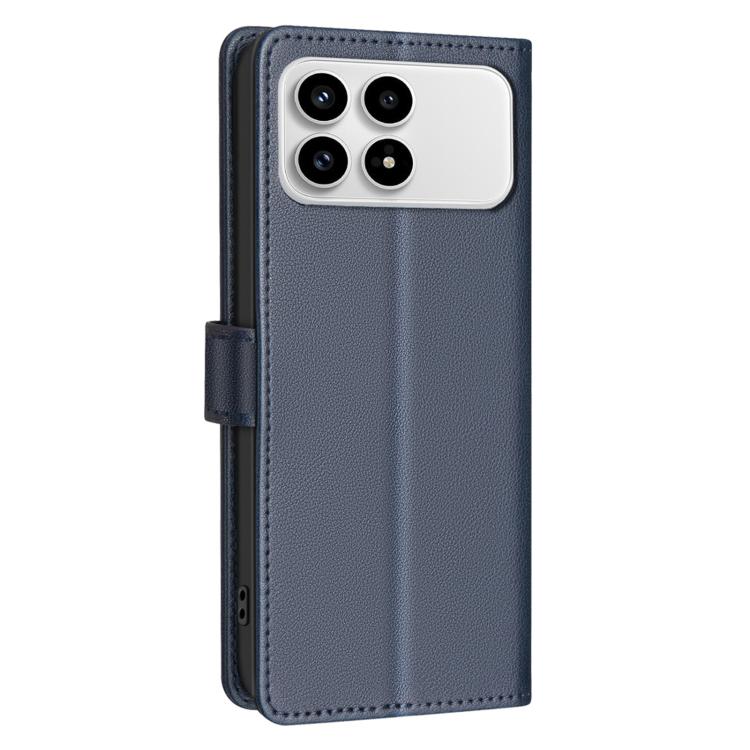 For Redmi K90/Poco F8 Pro Litchi Texture RFID Anti-theft Leather Phone Case