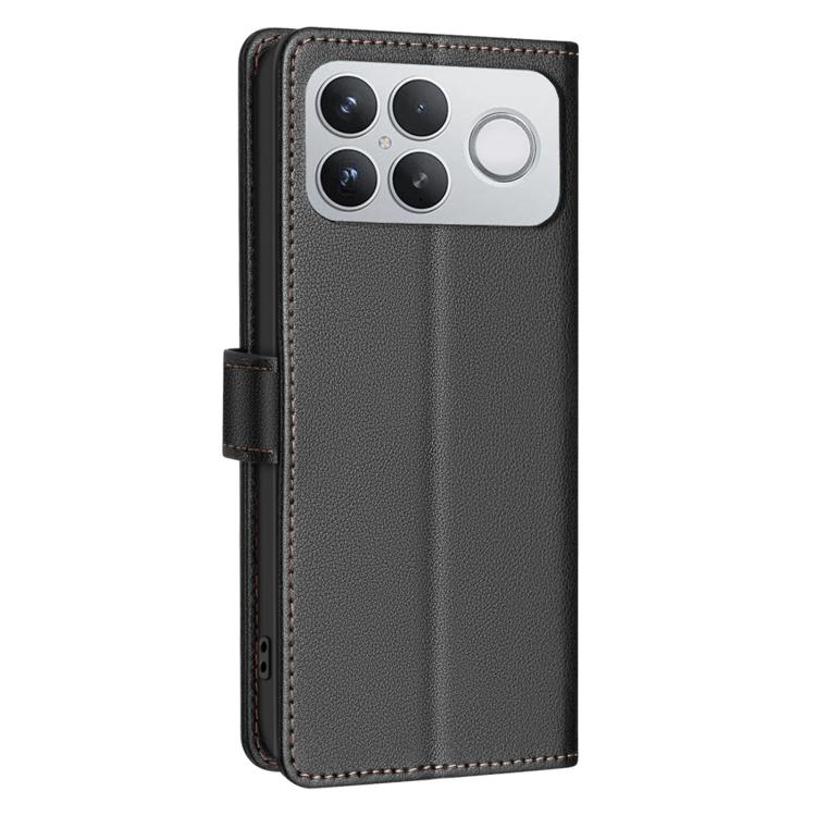 For Redmi K90 Pro Max/Poco F8 Ultra Litchi Texture RFID Anti-theft Leather Phone Case