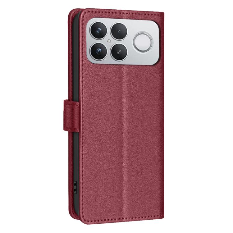 For Redmi K90 Pro Max/Poco F8 Ultra Litchi Texture RFID Anti-theft Leather Phone Case