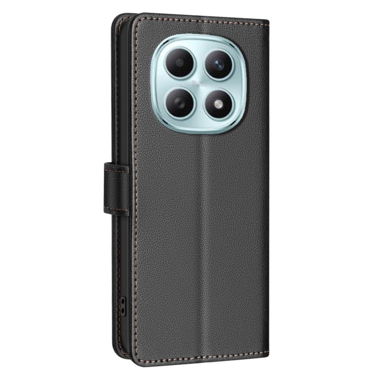 For Redmi Note 15 5G Global 164mm Litchi Texture RFID Anti-theft Leather Phone Case