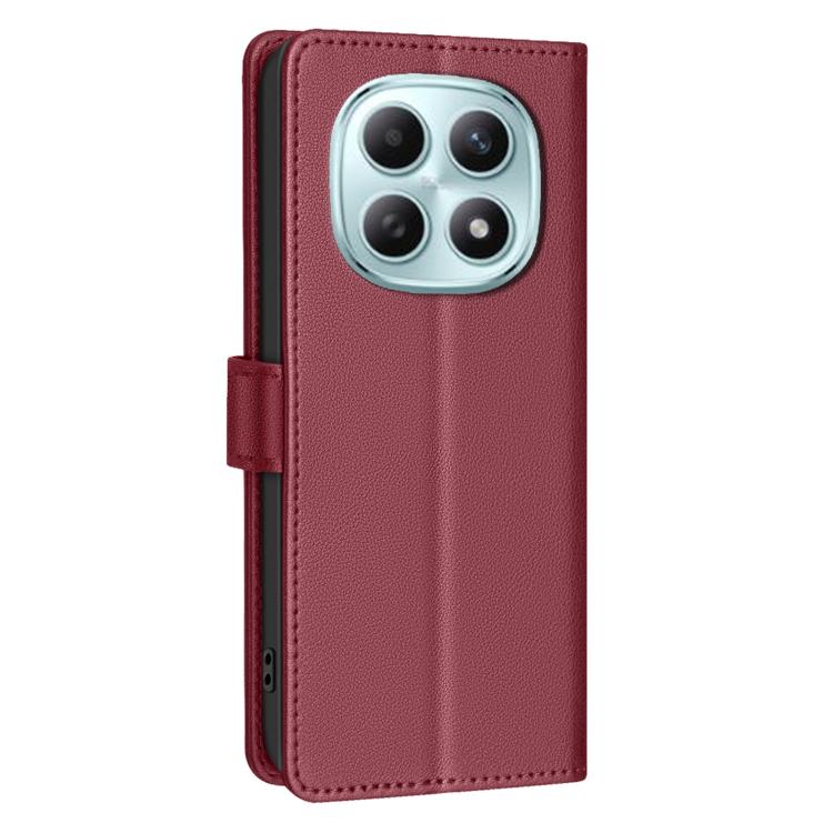 For Redmi Note 15 5G Global 164mm Litchi Texture RFID Anti-theft Leather Phone Case