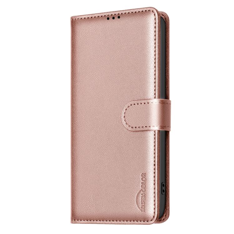For Redmi Note 15 5G Global 164mm Litchi Texture RFID Anti-theft Leather Phone Case