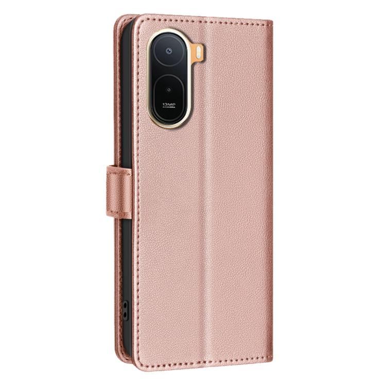 For Redmi A7 Pro 171mm / Poco C85x 5G Litchi Texture RFID Anti-theft Leather Phone Case
