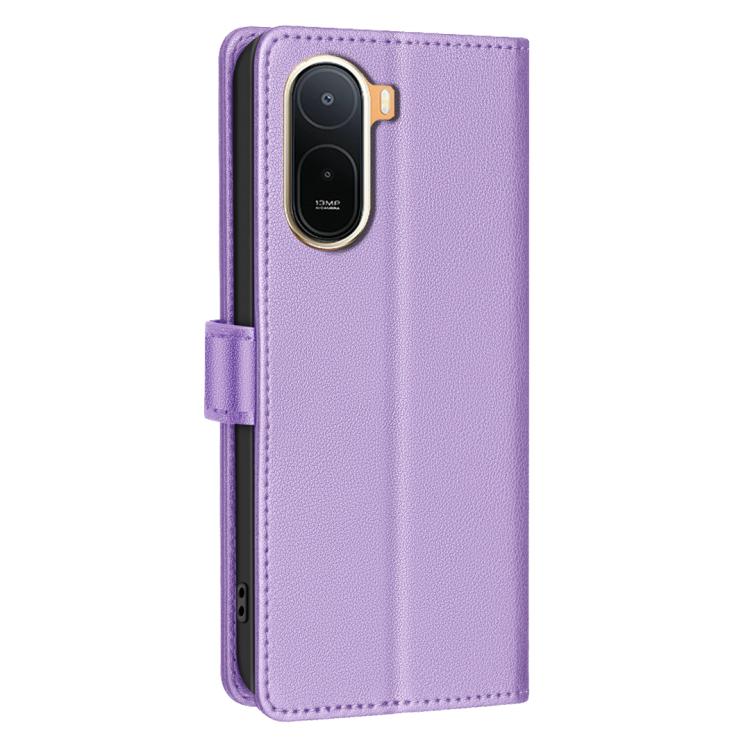 For Redmi A7 Pro 171mm / Poco C85x 5G Litchi Texture RFID Anti-theft Leather Phone Case