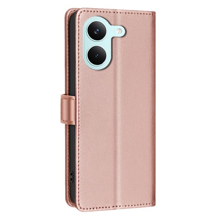 For Redmi Tubo 5 / Poco X8 Pro 5G Litchi Texture RFID Anti-theft Leather Phone Case