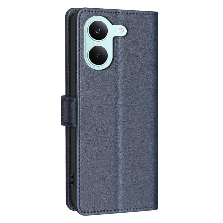 For Redmi Tubo 5 / Poco X8 Pro 5G Litchi Texture RFID Anti-theft Leather Phone Case