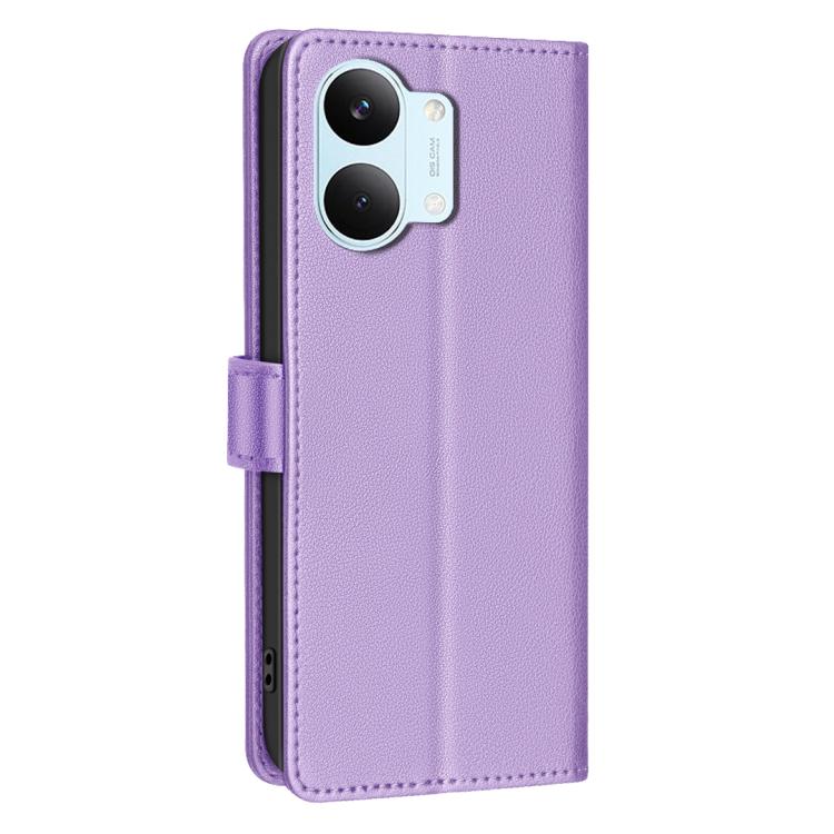 For Redmi Tubo 5 Max / Poco X8 Pro Max Litchi Texture RFID Anti-theft Leather Phone Case