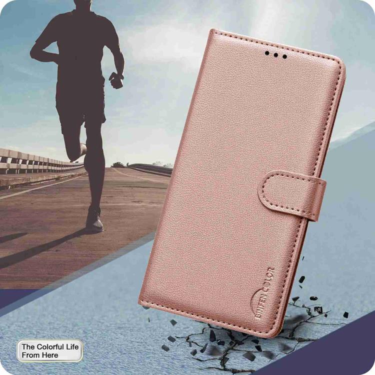 For Redmi 15a 5G Litchi Texture RFID Anti-theft Leather Phone Case