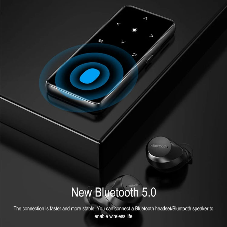 A20 2.0 inch Color Touch Screen Bluetooth MP4 Player - Black