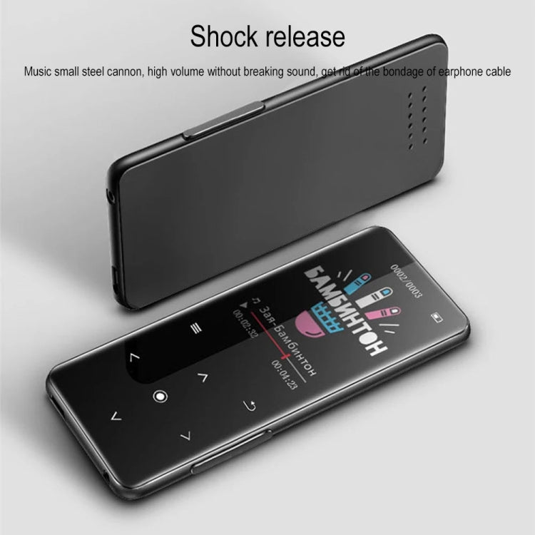 A20 2.0 inch Color Touch Screen Bluetooth MP4 Player - Black