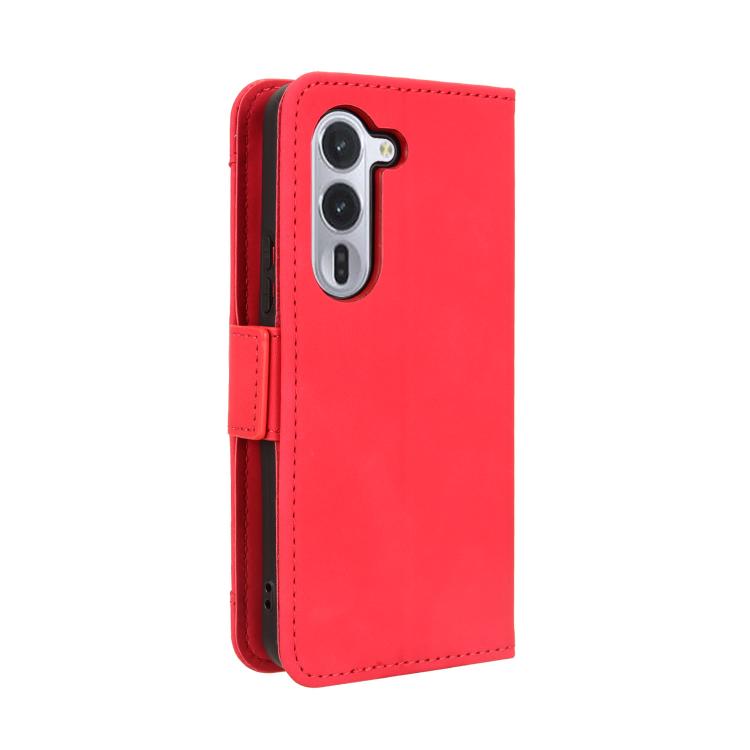 For Fujitsu Arrows Alpha F-51F Skin Feel Calf Texture Card Slots Leather Phone Case
