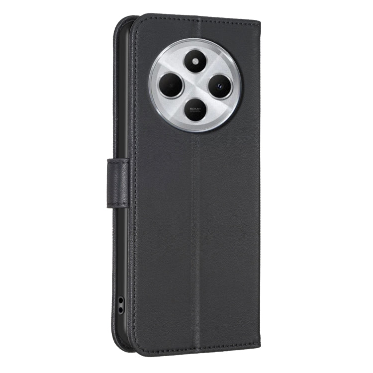 For Redmi 14C 4G Four-leaf Embossed Leather Phone Case
